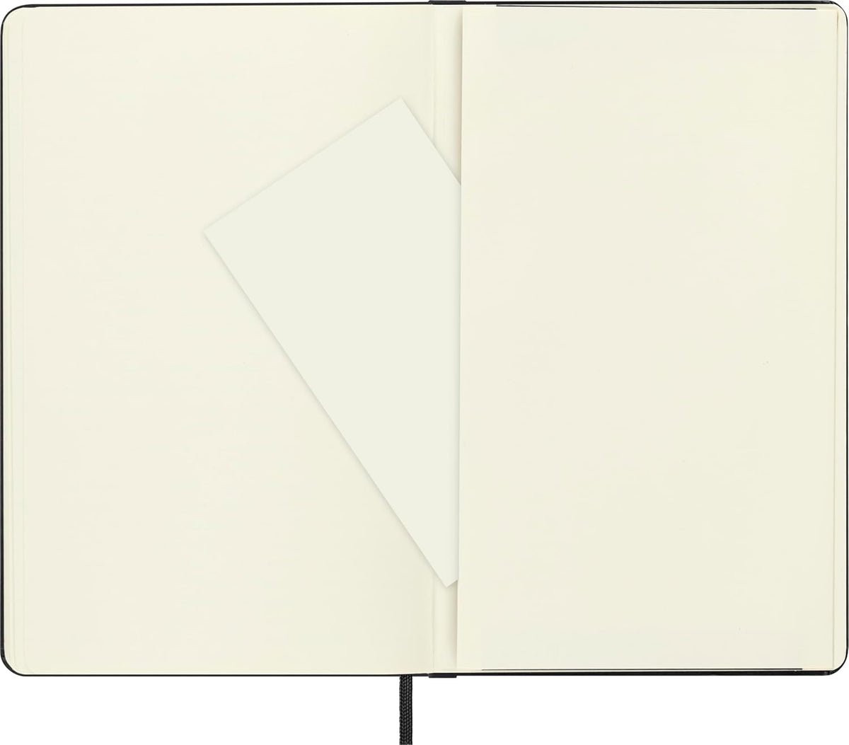 Moleskine Art Plus Sketchbook, Large, Plain, Black, Hard Cover (5 x 8.25)