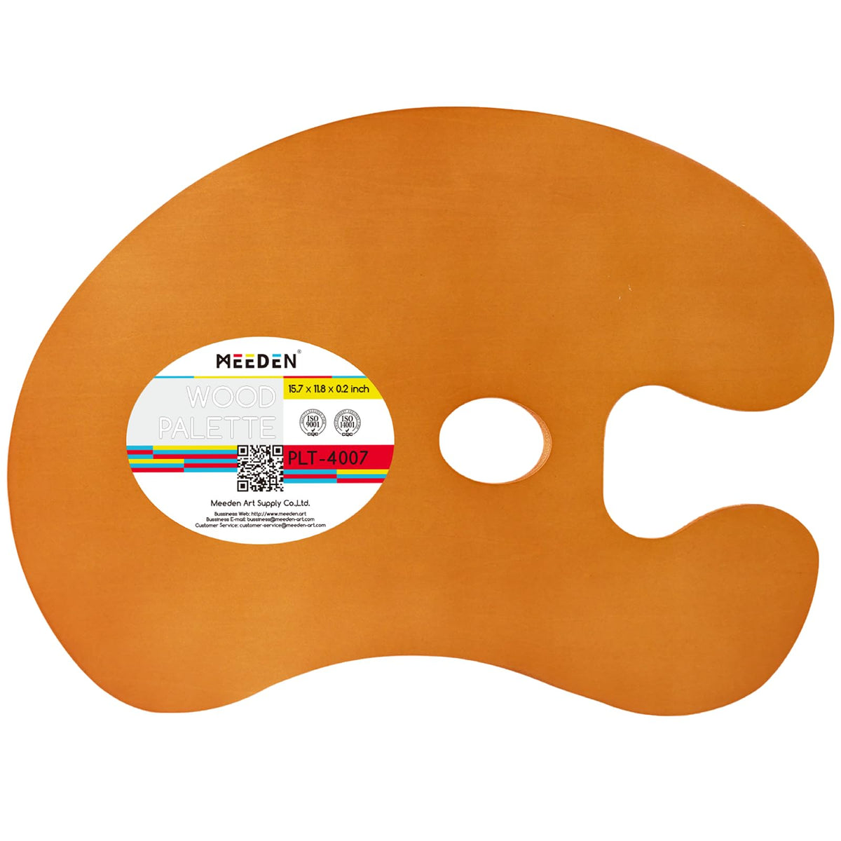 MEEDEN Wood Paint Palette: Artist Wooden Painting Palette