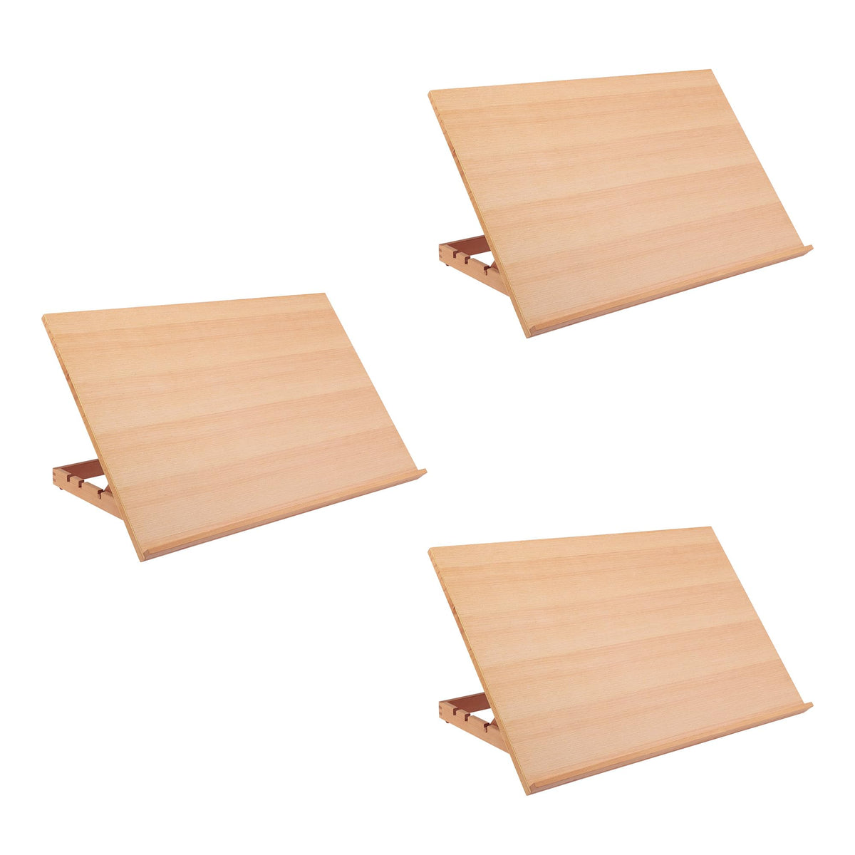 SoHo 12" x 16" Adjustable Beechwood Drawing Board, 5 Positions