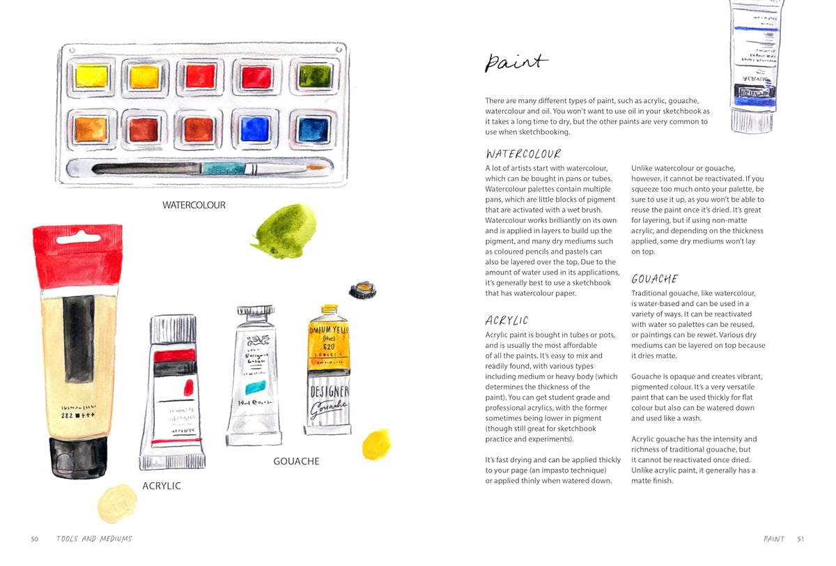 Sketchbook Joy: How to embrace your creativity and fill your sketchbooks with colour (Mindful Creativity)