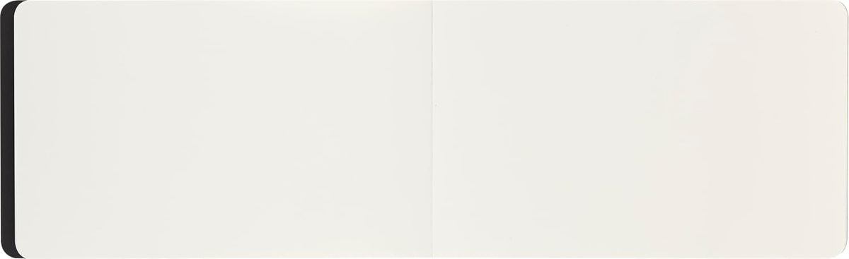 Moleskine Art Sketch Pad, Soft Cover, Plain/Blank, Large (5" x 8.25"), Black, 48 Pages