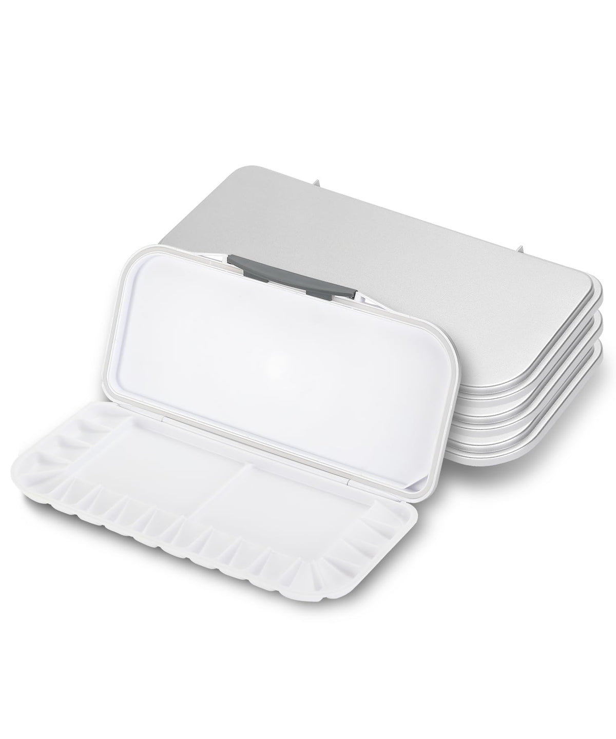 Mr. Pen- Airtight Watercolor Palette with Lid, 18 Wells & 2 Mixing Areas