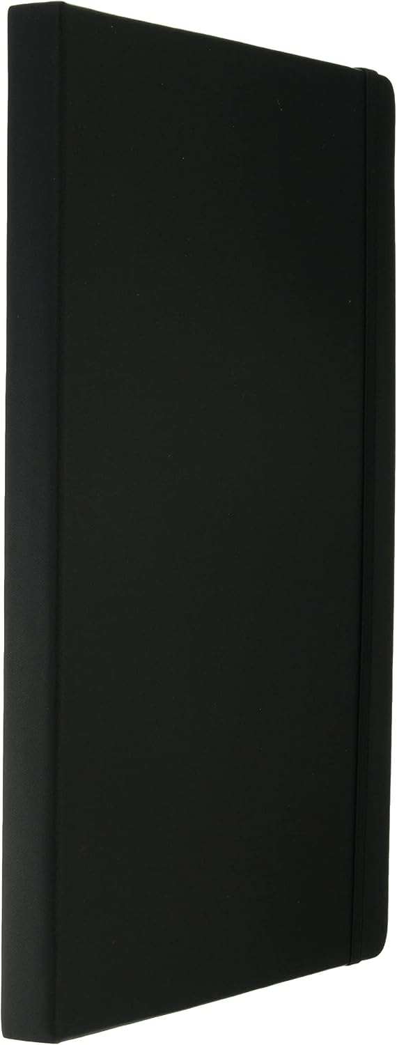 Talens Art Creation Sketchbook, 140 GSM/90 lbs, Black, 8.27 x 11.69 in