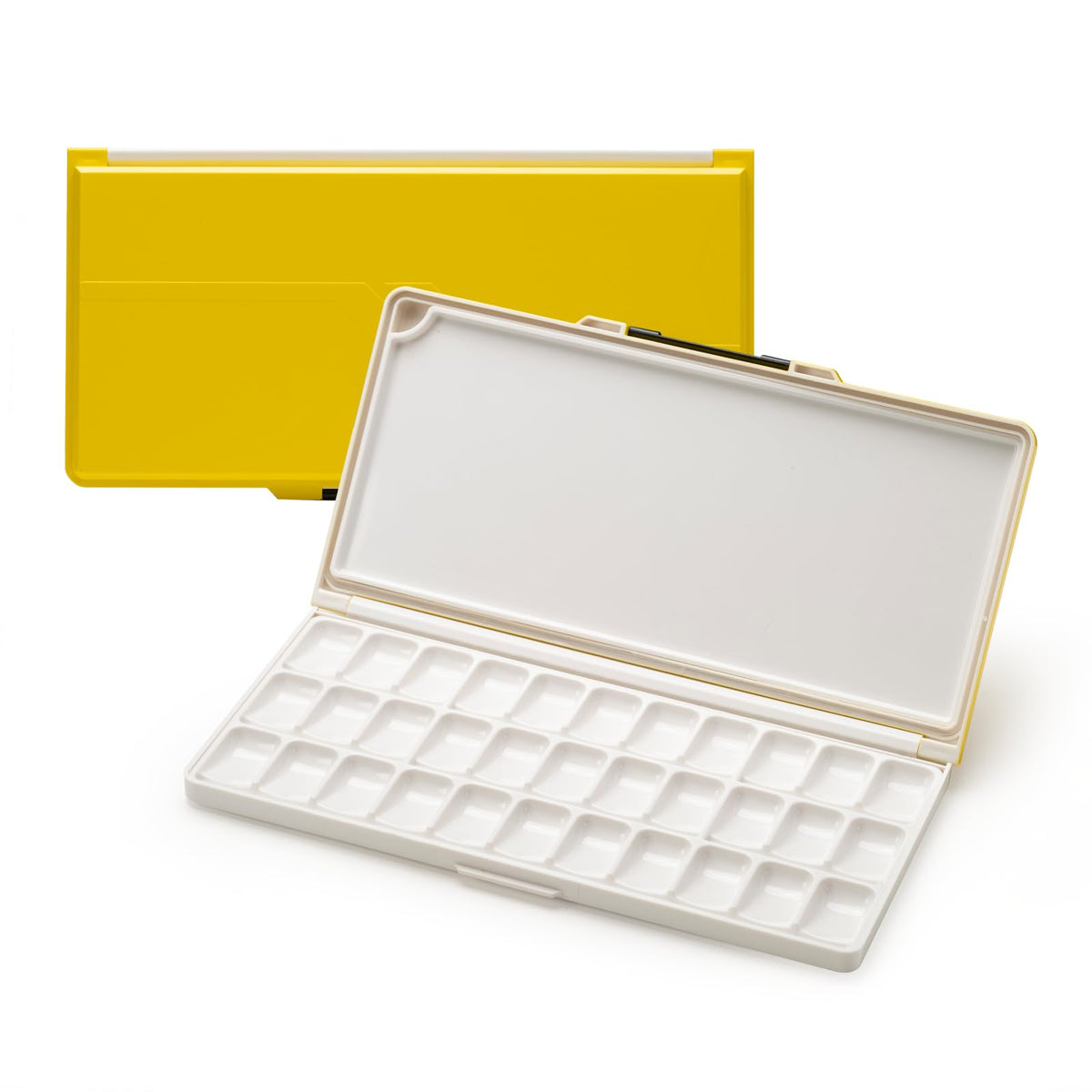 MEEDEN Watercolor Palette with Lid: 33 Wells Airtight Folding Paint Palette