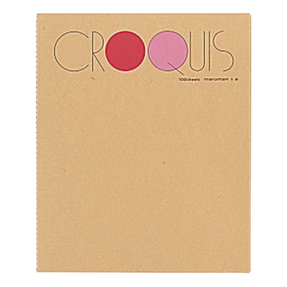 Maruman Croquis Drawing Pad, Medium, 12.13" x 10.04", Blue