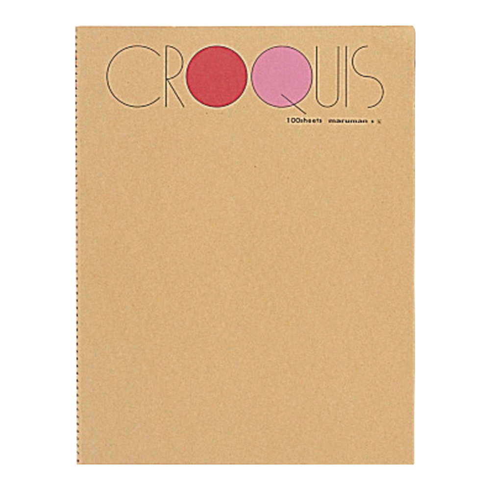 Maruman Croquis Drawing Pad, Medium, 12.13" x 10.04", Blue