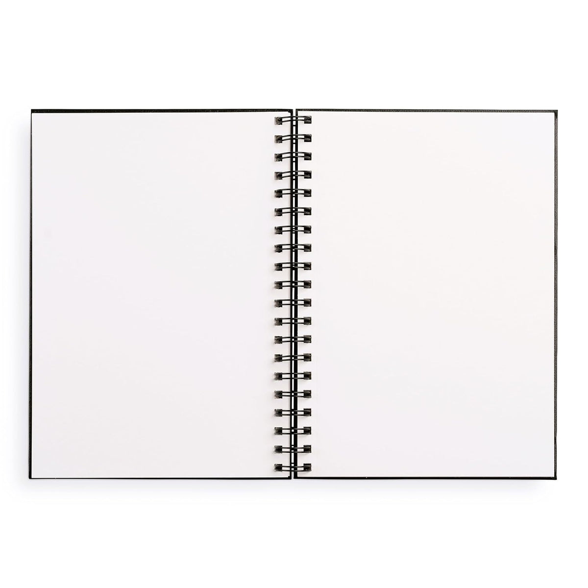 Sketchbook 7 x 10" Black Spiral Hardcover Mixed Media Sketchbook for Drawing: Acid-Free Quality Paper (128 pages) (Union Square & Co. Sketchbooks)