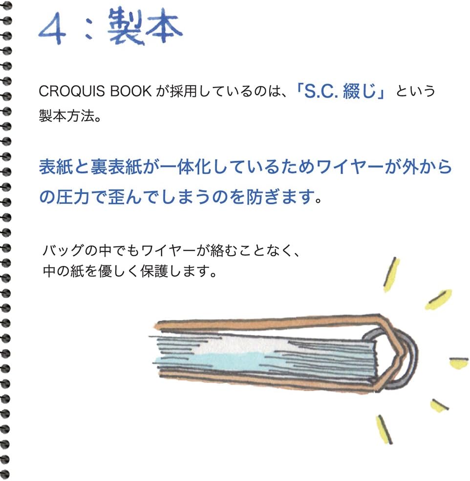 Maruman Croquis Drawing Pad, Medium, 12.13" x 10.04", Blue