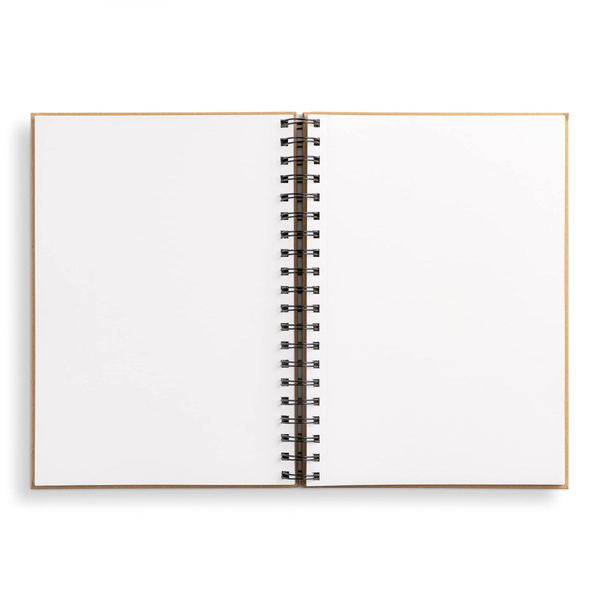 Sketchbook 7 x 10" Kraft Spiral Hardcover Mixed Media Sketchbook for Drawing: Acid-Free Quality Paper (128 pages) (Union Square & Co. Sketchbooks)