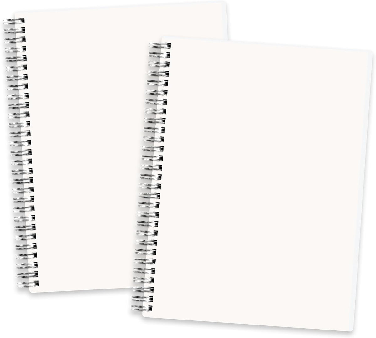 RETTACY Blank Journal Notebook, 160 Pages per Pack, B5 Size (7.6'' × 10'')
