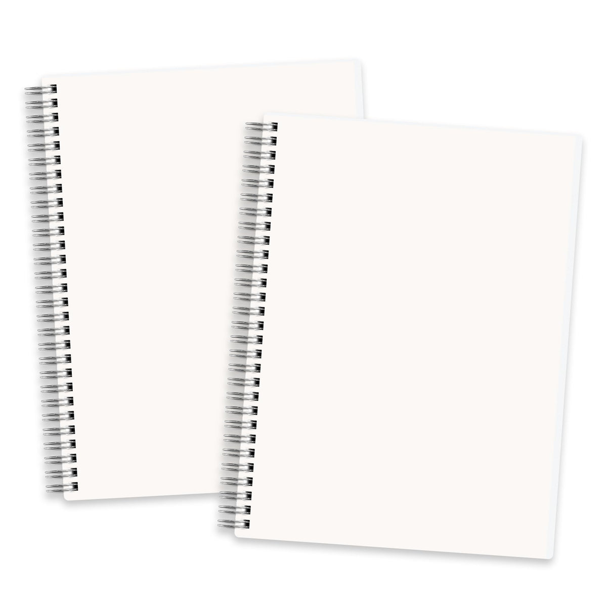 RETTACY Blank Journal Notebook, 160 Pages per Pack, B5 Size (7.6'' × 10'')