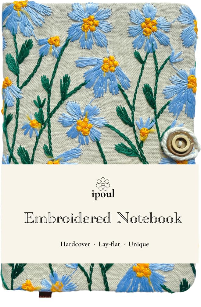 Flower Notebook, Cute Sketchbook, Drawing Journal, Blank Unlined Pages, for Art Drawing, A5, Plain, Hardcover, Gift for Women, Camellia, Orange