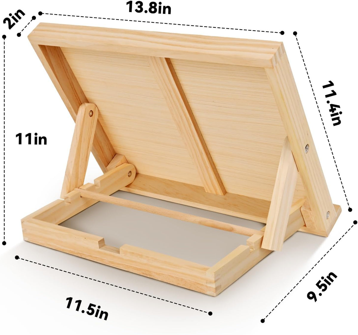 Easel for Painting Tabletop Easel 13 4/5 by 11 2/5 in