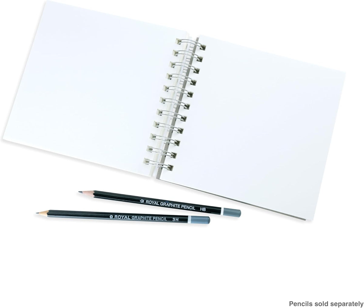 Bee Paper - 6"x 6" Super Deluxe Mixed Media Sketching Pad, 60 Sheets