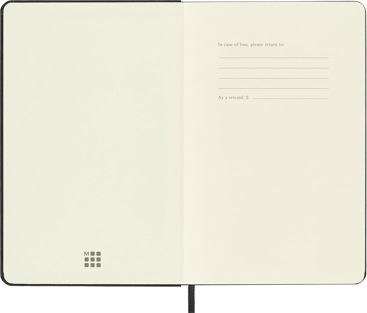 Moleskine Art Sketchbook, Hard Cover, Medium (4.5" x 7") Plain/Blank, Black, 88 Pages