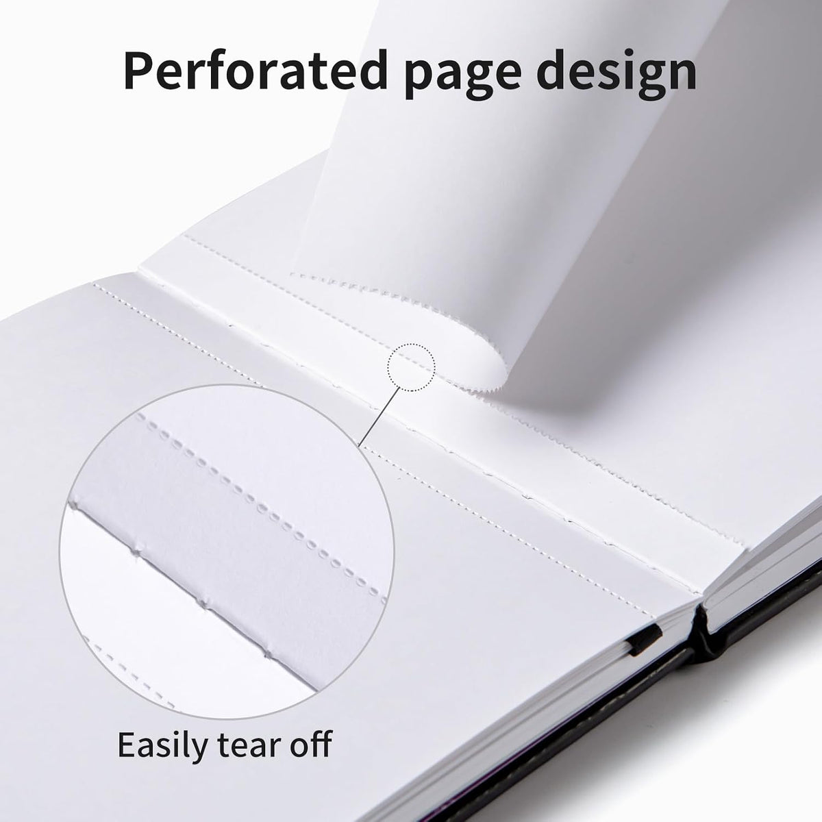 Sketchbook for Drawing, 120 Pages Sketch Book, 122LB/180GSM Thick Paper