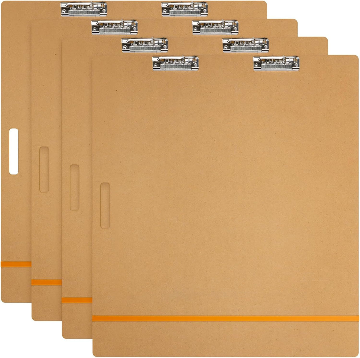 Lincia 4 Pcs Sketch Drawing Boards Oversized Artist Clipboard, 23 x 26 Inch