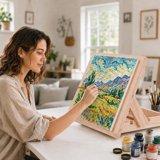 Tabletop Easel 17 X 12.6 Art Easel for Painting