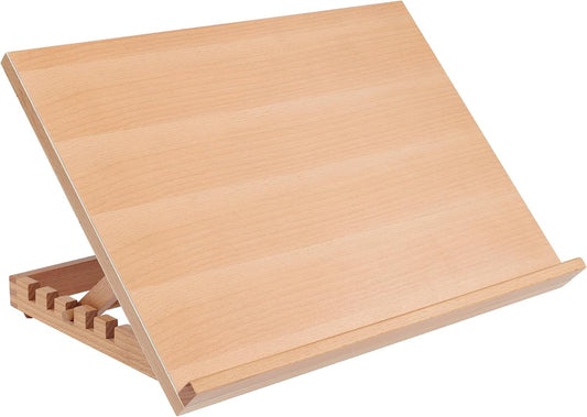 SoHo 12" x 16" Adjustable Beechwood Drawing Board, 5 Positions