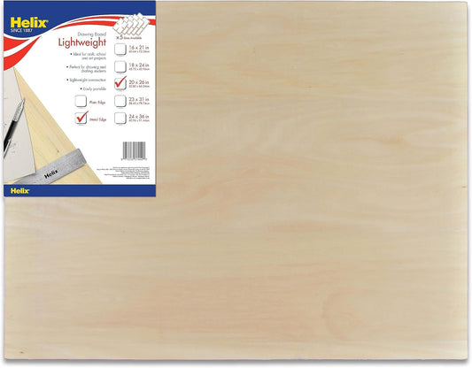 Helix - Wooden Drawing Board - Lightweight - 20 x 26 inch