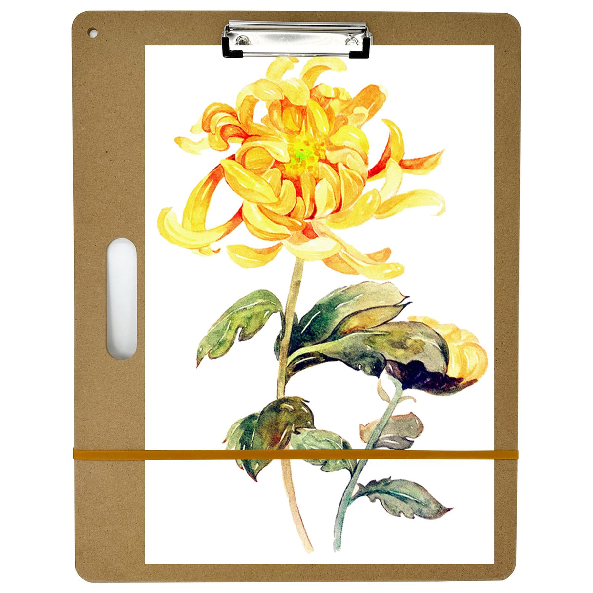 18" x 24" Drawing Board, Artist Sketch Boards with Handle for Drafting Art, Portable Wooden Clipboard for Class or Studio Fit in Artists Tote