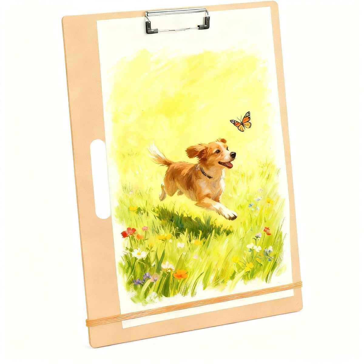 13"x17" Drawing Board with Adjustable Clip, Portable Art Sketch Board