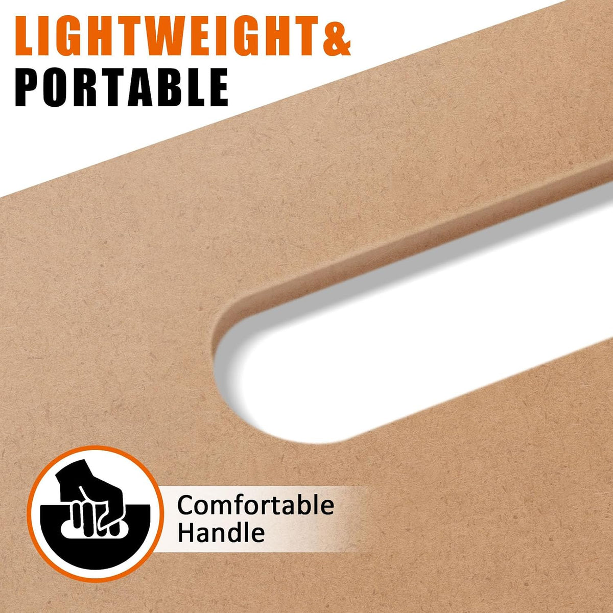 tutata 23 x 26 Drawing Board, Sketch Board with Handle, Portable Clipboard
