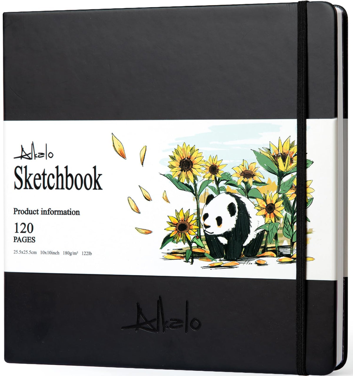Sketchbook for Drawing, 120 Pages Sketch Book, 122LB/180GSM Thick Paper