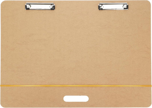18" x 24" Drawing Board, Artist Sketch Boards with Handle for Drafting Art, Portable Wooden Clipboard for Class or Studio Fit in Artists Tote