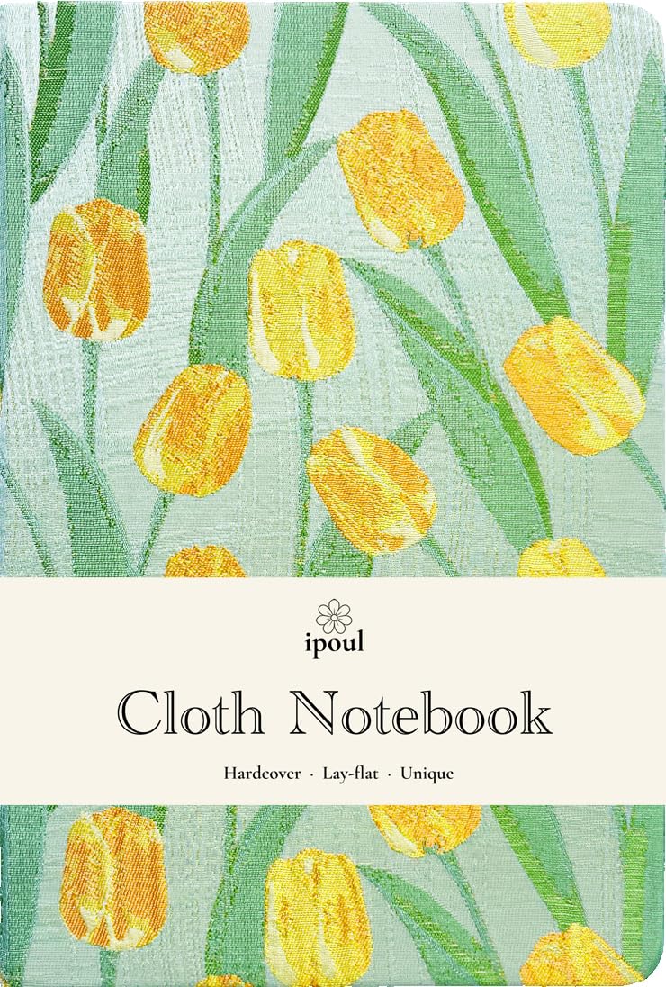 Flower Notebook, Cute Sketchbook, Drawing Journal, Blank Unlined Pages, for Art Drawing, A5, Plain, Hardcover, Gift for Women, Camellia, Orange