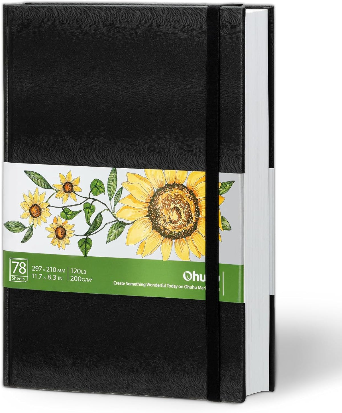 Ohuhu 8.3"x11.7" Marker Paper Pad Art Sketchbook for Drawing and Sketching