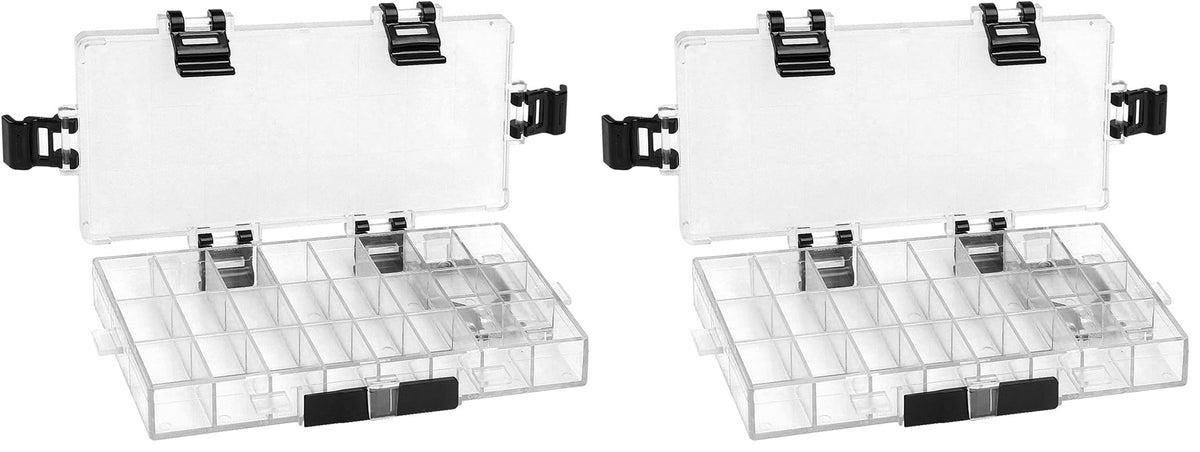 Transon Paint Storage Palette Box 24 Wells Airtight Stay Wet for Watercolor, Gouache, Acrylic and Oil Paint
