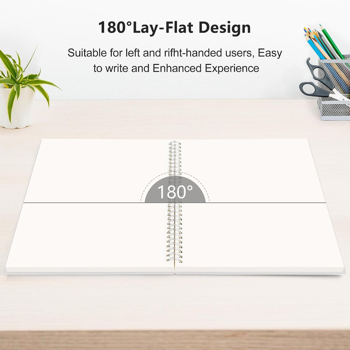 RETTACY Blank Journal Notebook, 160 Pages per Pack, B5 Size (7.6'' × 10'')
