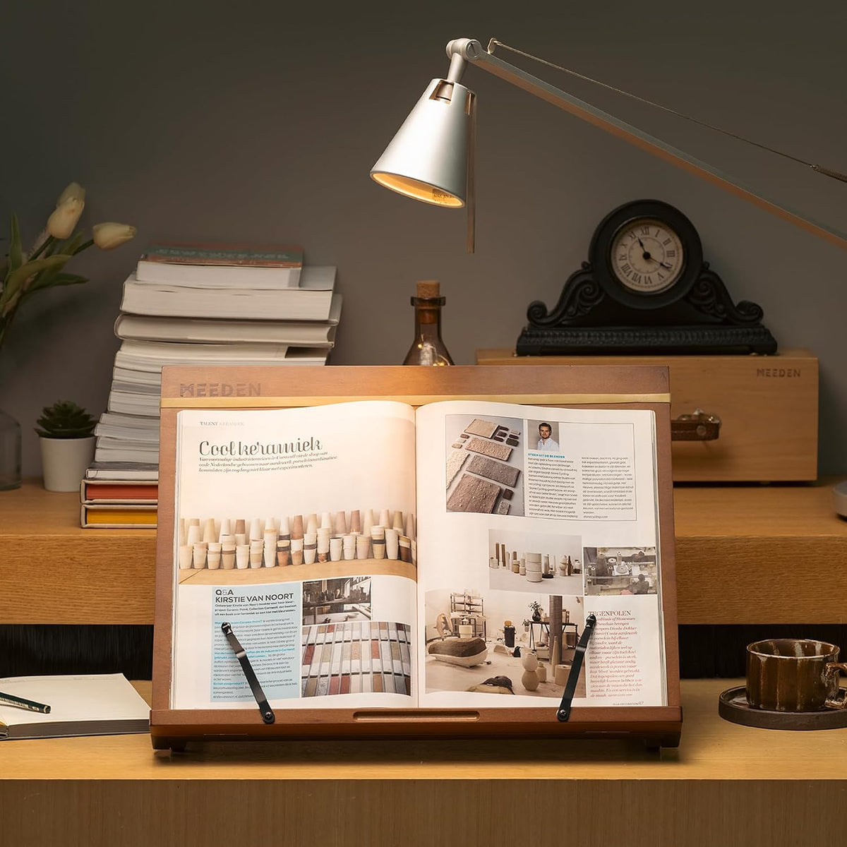 MEEDEN PRO A3 Tabletop Easel: Solid Beechwood 2-in-1 Drawing Board Stand