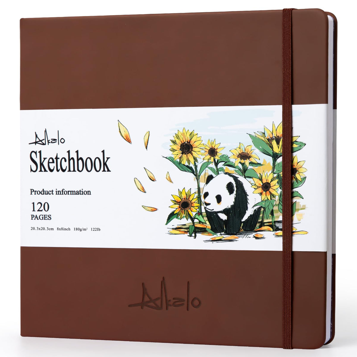 Sketchbook for Drawing, 120 Pages Sketch Book, 122LB/180GSM Thick Paper