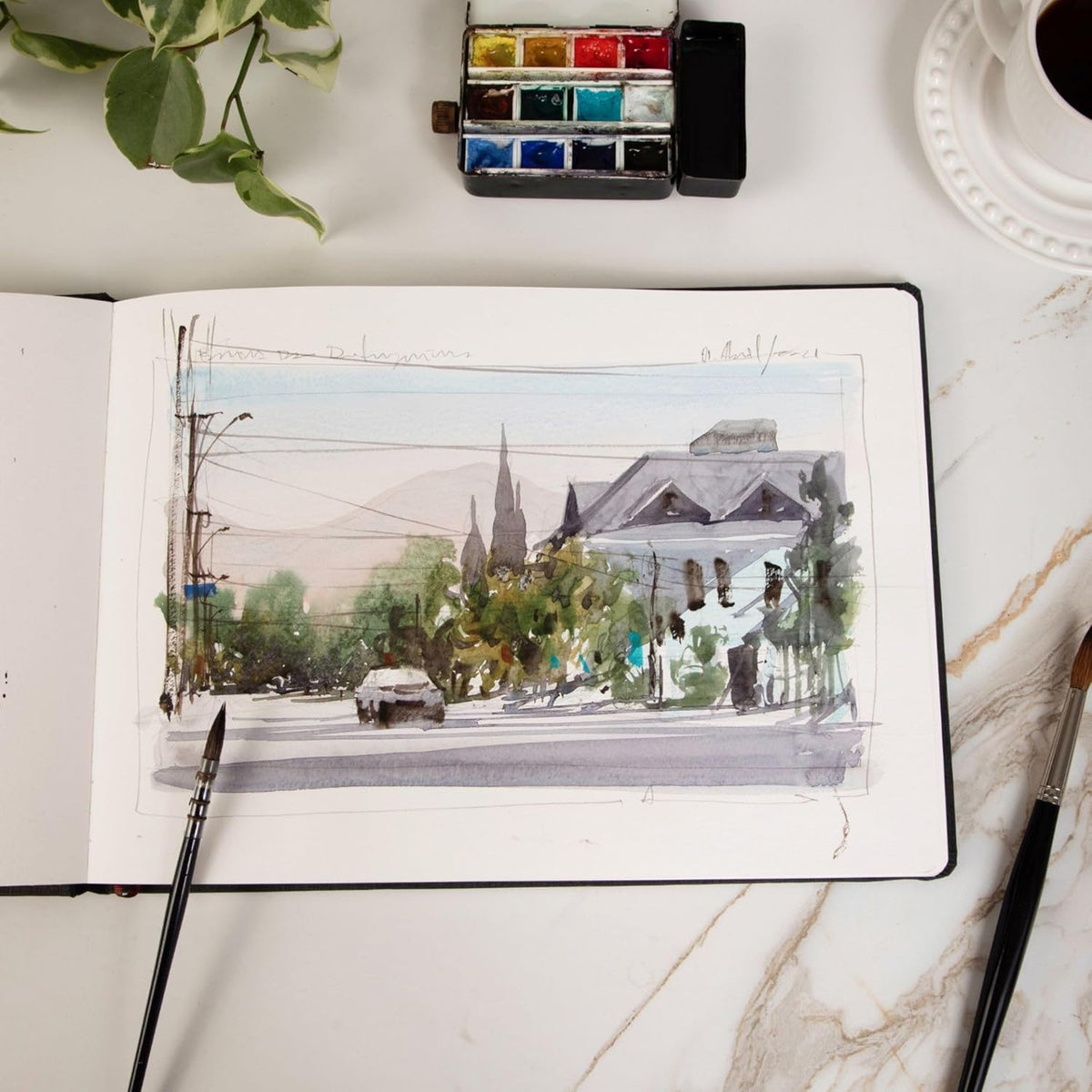 Hahnemuhle Watercolor Book A5 (8.3 x 5.8 inches) 200gsm Portrait