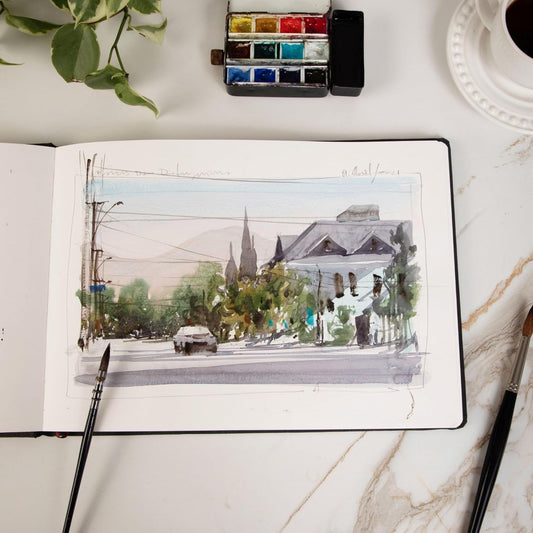 Hahnemuhle Watercolor Book A5 (8.3 x 5.8 inches) 200gsm Portrait
