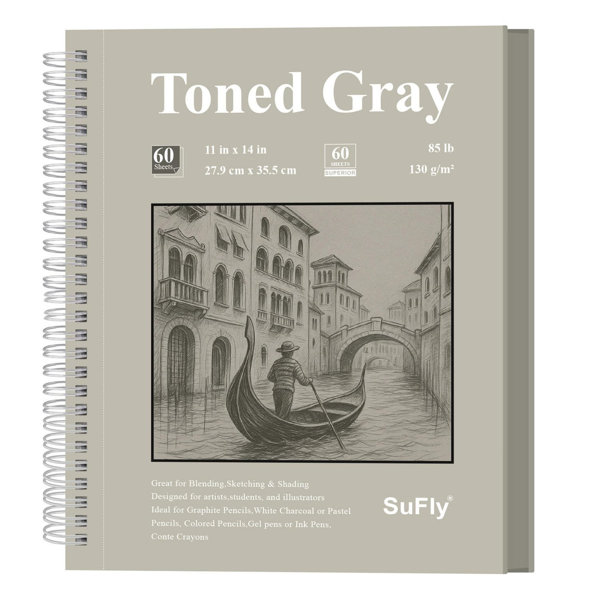 SuFly Small Sketch Book 5.5"x8.5", 2-Pack Mini Sketchbook, Spiral Bound Sketchbook Hardcover with 200 Sheets of 68lb/100gsm Mini Drawing Pad Paper, Small Sketch Pads for Drawing for Adults & Kids.