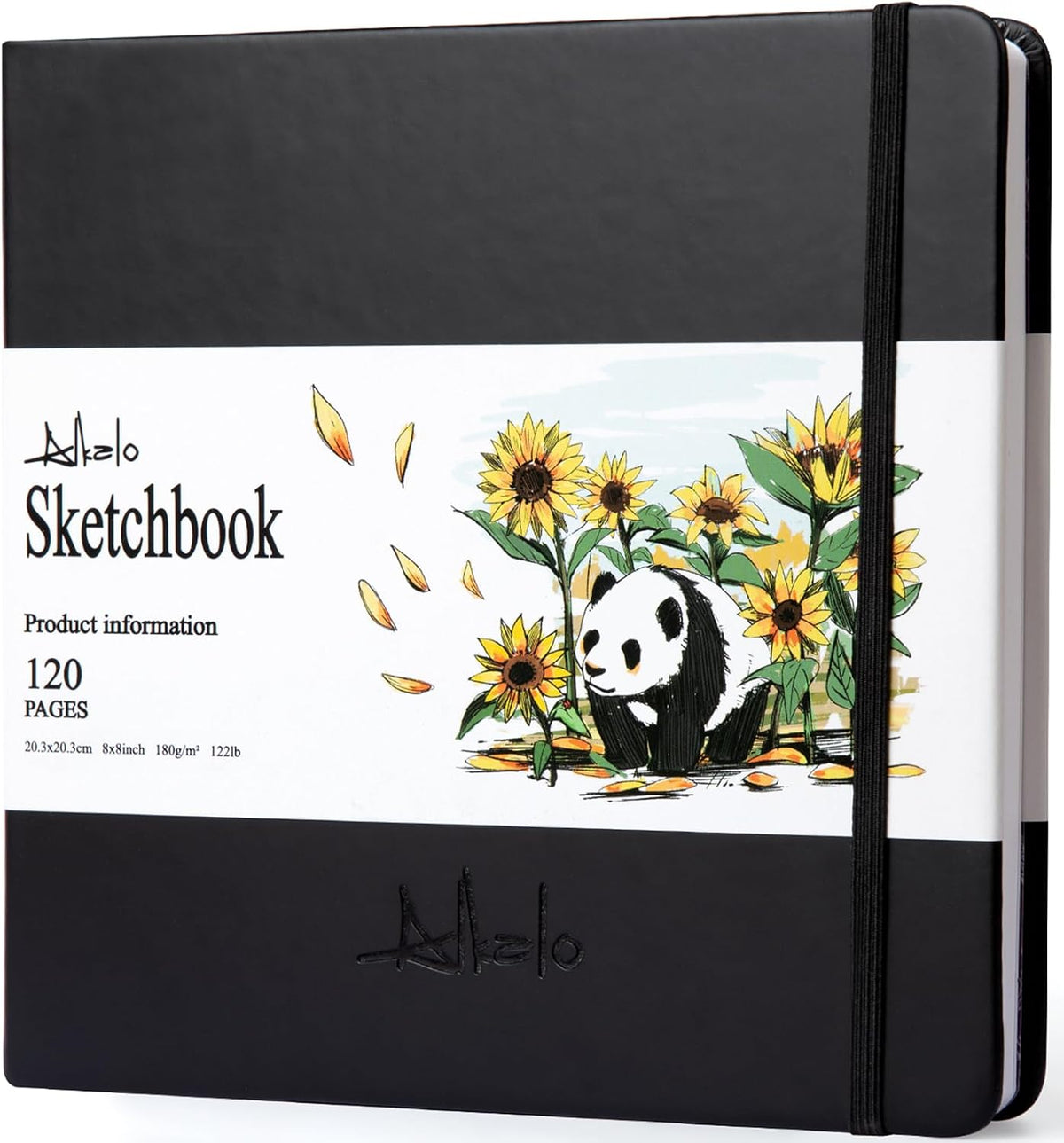 Sketchbook for Drawing, 120 Pages Sketch Book, 122LB/180GSM Thick Paper