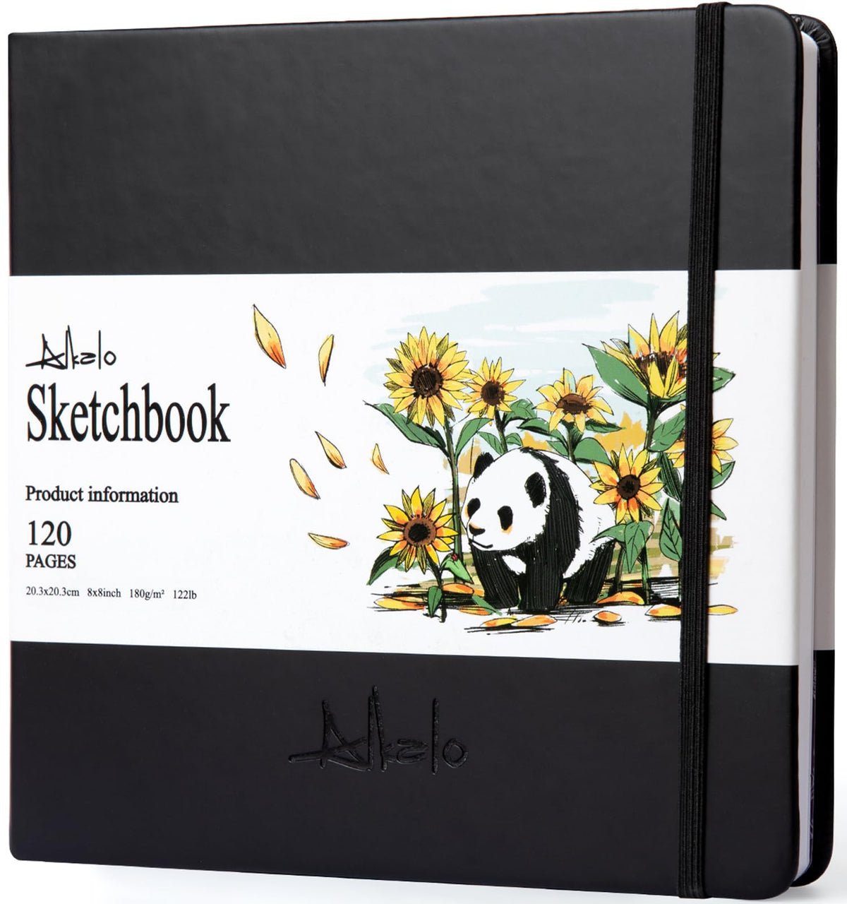 Sketchbook for Drawing, 120 Pages Sketch Book, 122LB/180GSM Thick Paper