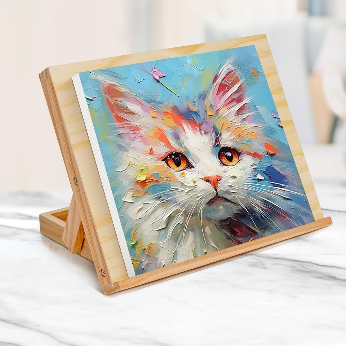 Easel for Painting Tabletop Easel 13 4/5 by 11 2/5 in