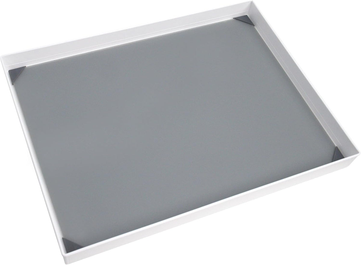 New Wave POSH Glass Arist Palette & Masterson Artist Palette Seal 12"X16" Set, Tempered Glass Palette + Airtight Seal, Keep Oil Paint Fresh, Preserve Paint, Transport Safely, Made in USA