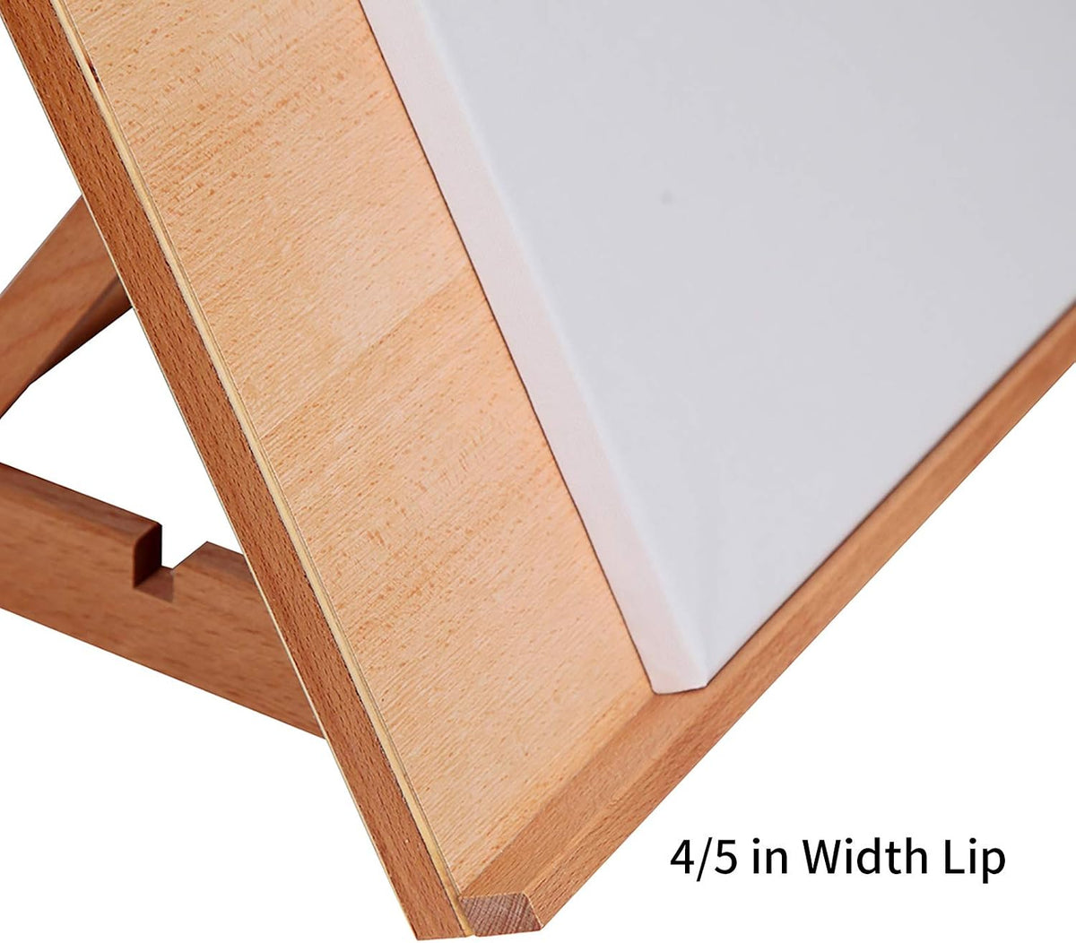 Extra Large 5-Position Wood Drafting Table Easel Drawing & Sketching Board,