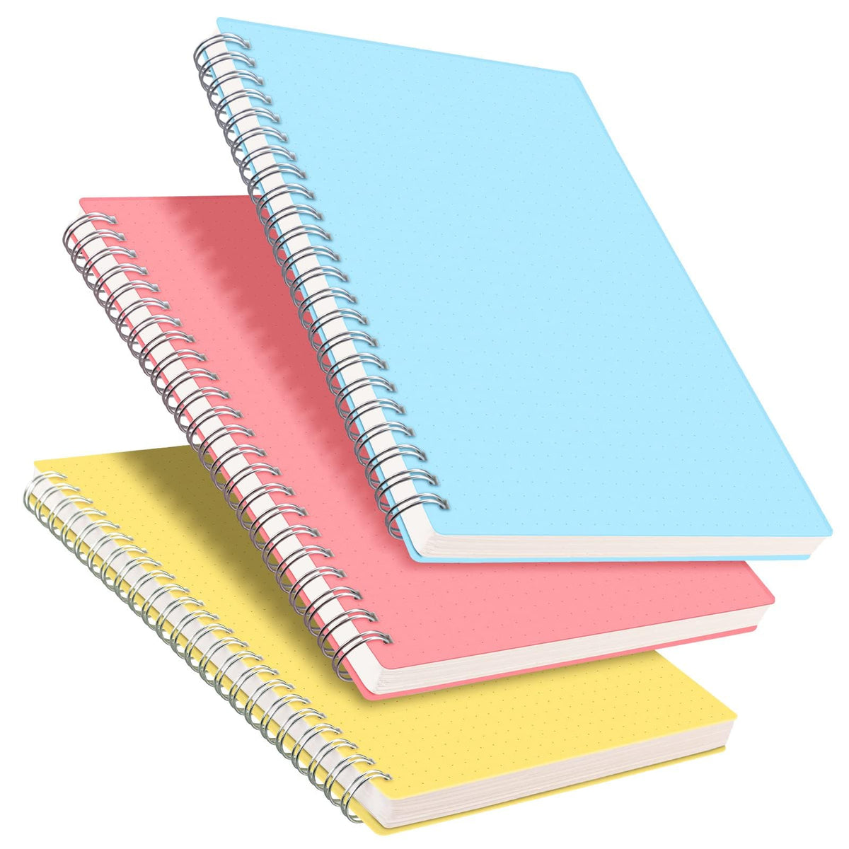 RETTACY Blank Journal Notebook, 160 Pages per Pack, B5 Size (7.6'' × 10'')
