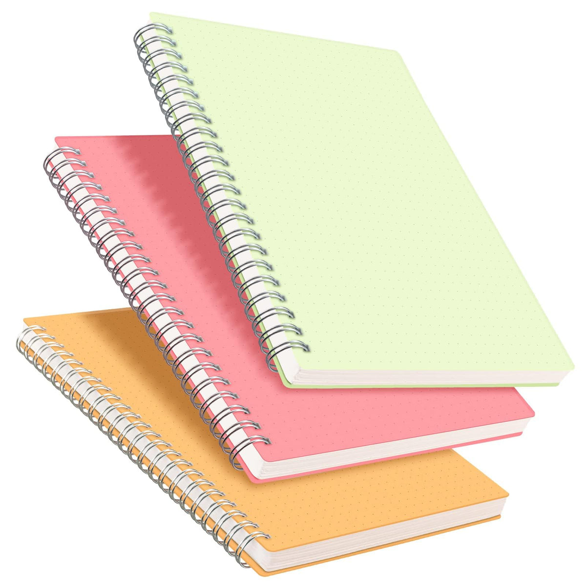 RETTACY Blank Journal Notebook, 160 Pages per Pack, B5 Size (7.6'' × 10'')