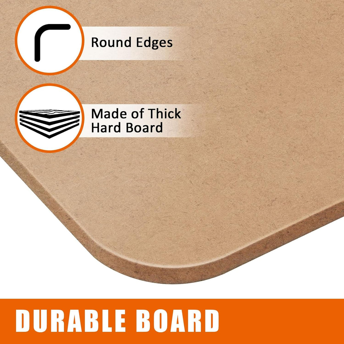tutata 23 x 26 Drawing Board, Sketch Board with Handle, Portable Clipboard