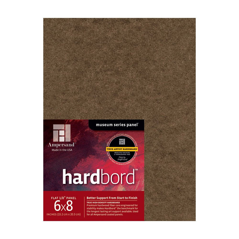 Ampersand Museum Series Hardbord for Painting and Mounting, 1/8 Inch Depth, 12X16 Inch (AMHB12)