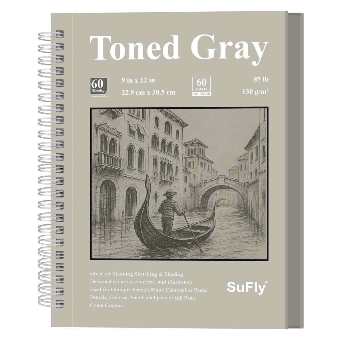 SuFly Small Sketch Book 5.5"x8.5", 2-Pack Mini Sketchbook, Spiral Bound Sketchbook Hardcover with 200 Sheets of 68lb/100gsm Mini Drawing Pad Paper, Small Sketch Pads for Drawing for Adults & Kids.