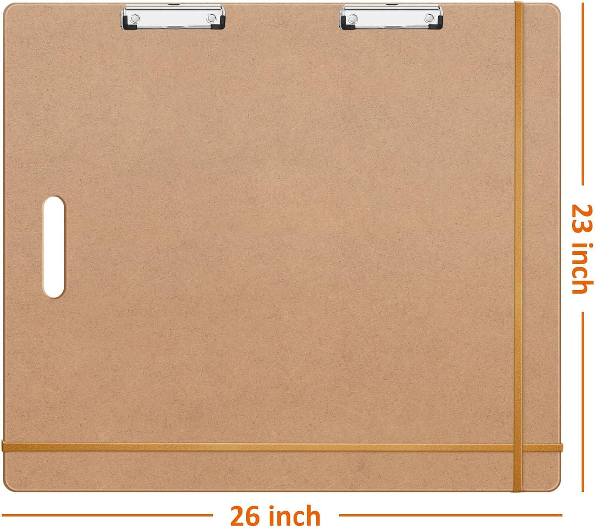 tutata 23 x 26 Drawing Board, Sketch Board with Handle, Portable Clipboard