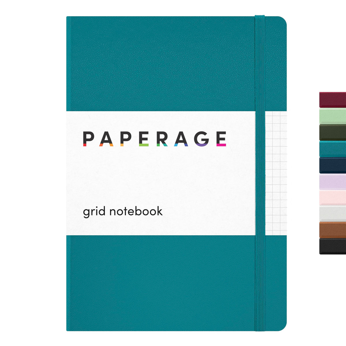 PAPERAGE Blank Journal Notebook, (Raspberry), 160 Pages, Medium 5.6 in x 8 in - 100 GSM Thick Paper – Hardcover Journaling Notebook for Work, School, Note Taking or Sketching